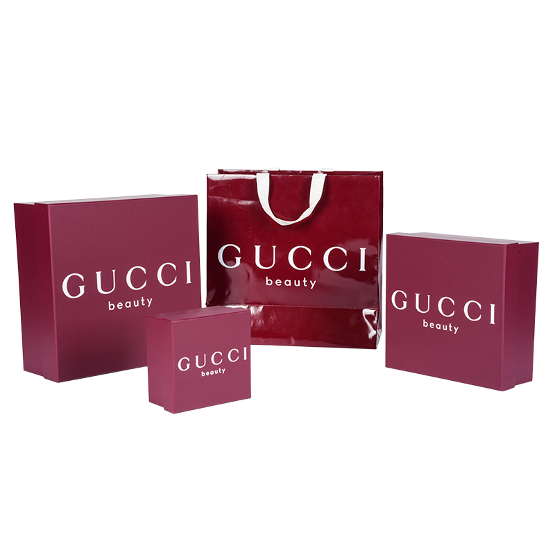 Bosca páipéir clóite fhritháireamh i stíl tarraiceán le haghaidh pacáistiú cúram craicinn