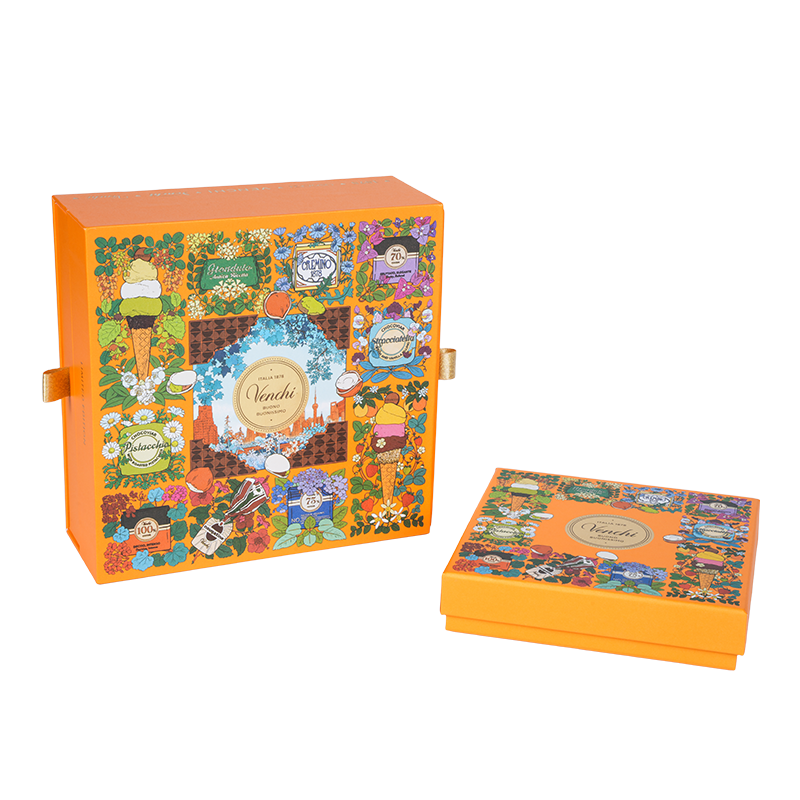 Bosca pacáistiú seacláide doras dúbailte docht