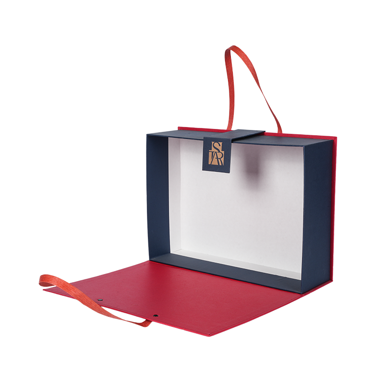 Boscaí páipéir lannaithe leabhar-chruthach frith-bréanaithe agus taise-cruthúnas le haghaidh pacáistiú teicstíle tí